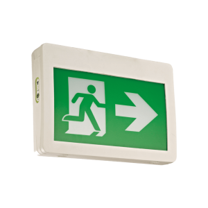 Running Man Exit Sign (Thermoplastic)