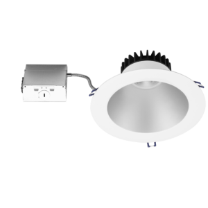8" Round Deep Regressed LED Light 18W