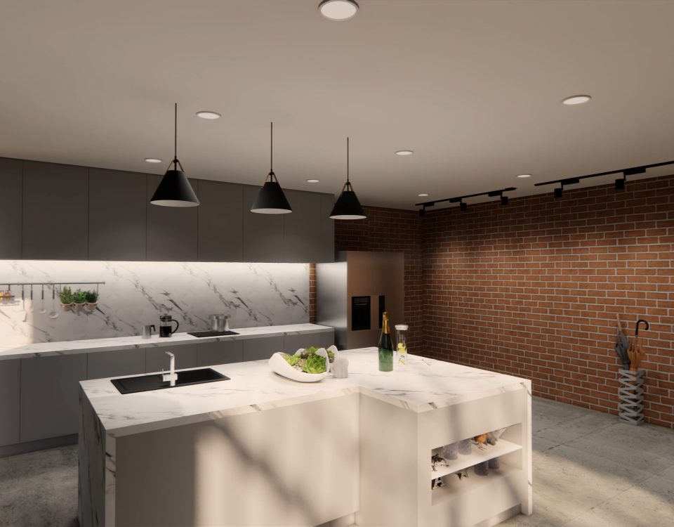 LED ceiling light fixtures