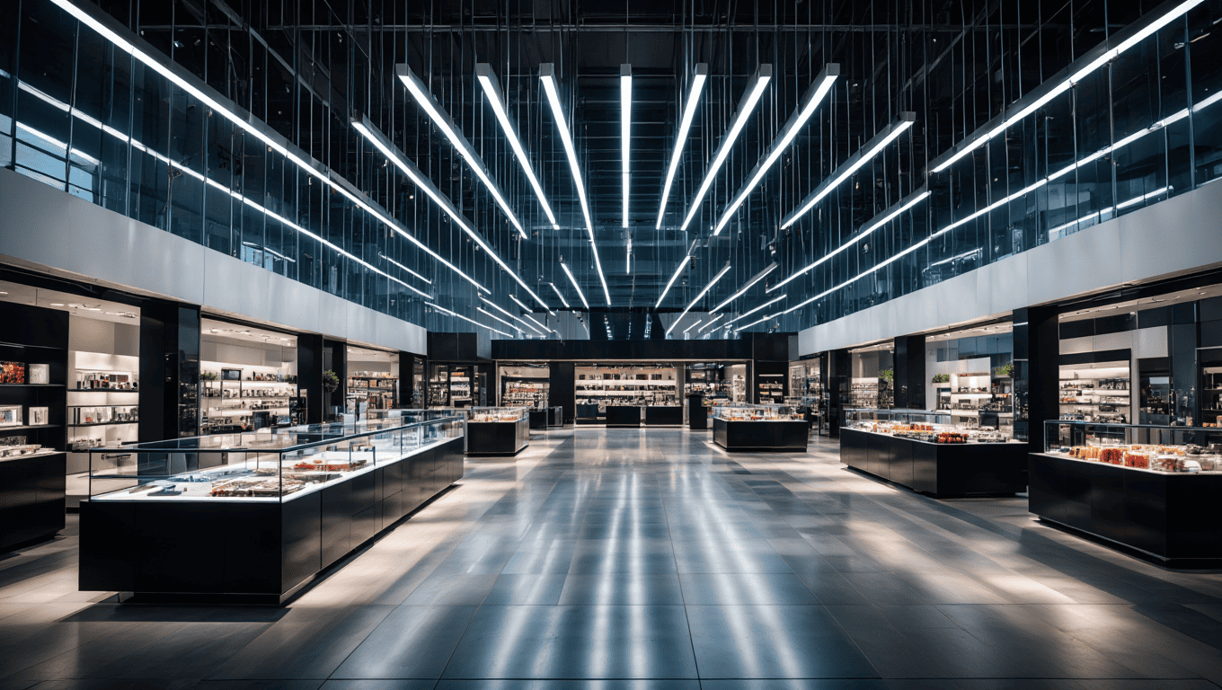 Suspended Linear Lighting