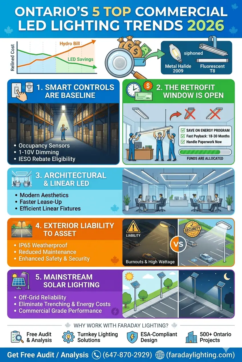 led lighting trends infographic 2026